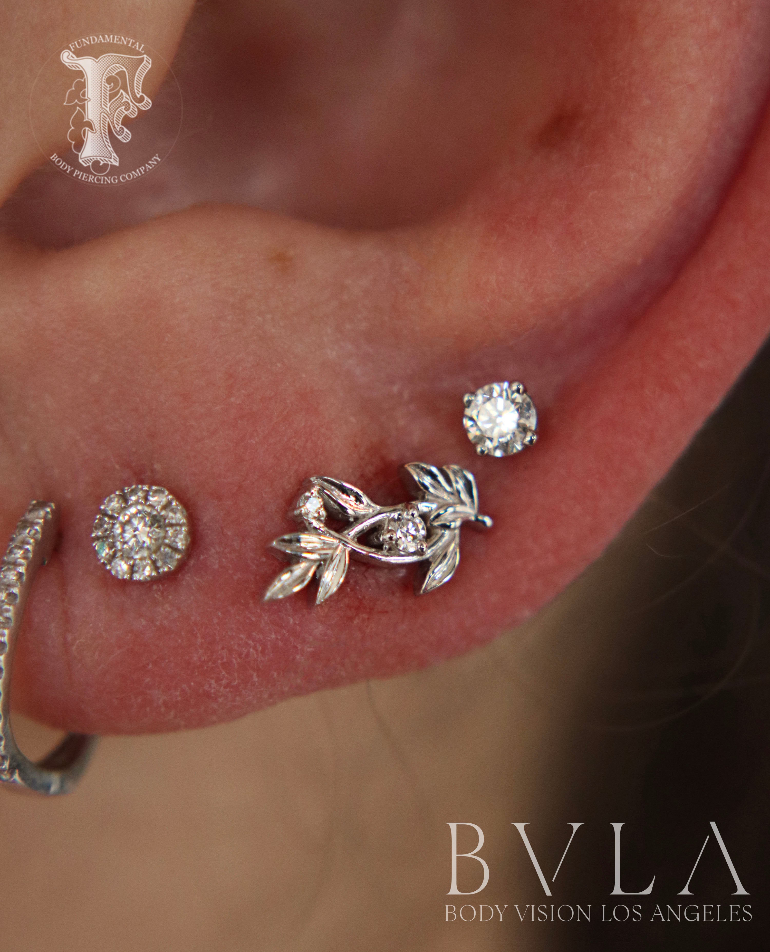 BVLA Jessamine with Diamond 14k Rose Gold Fundamental Body